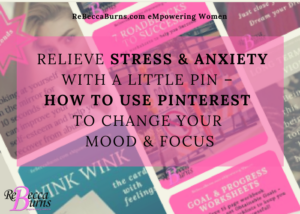 relieve stress and anxiety with a little pin