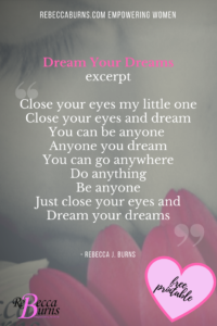 Dream Your Dreams Inspirational Poetry for Children excerpt