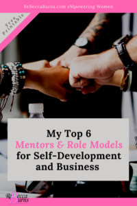 Mentors and Role Models for self development and business