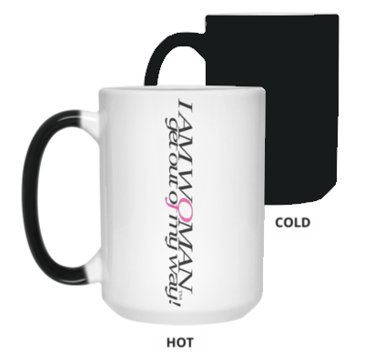 I AM WOMAN color changing mug